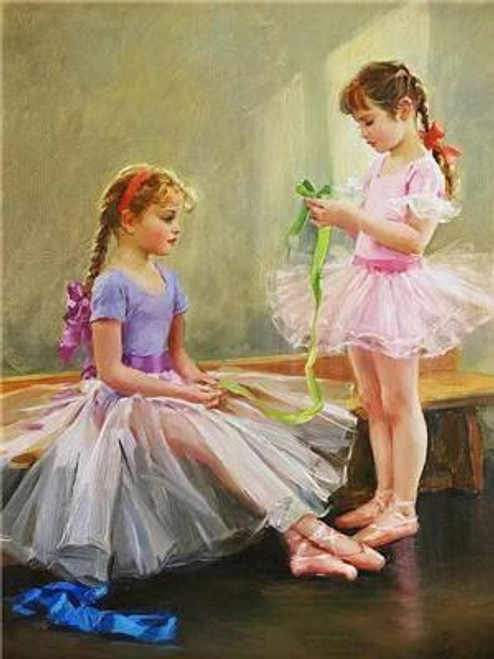 5D Diamond Painting Ballet Bows  Kit