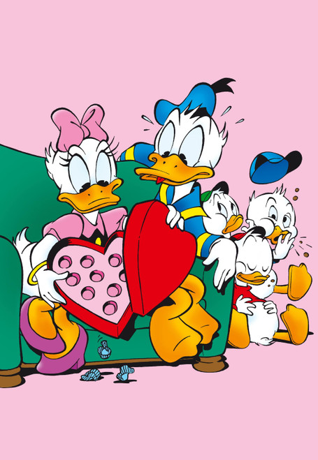 5D Diamond Painting Donald Duck Valentine Kit