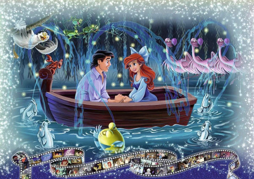 5D Diamond Painting Little Mermaid Movie Clip Kit