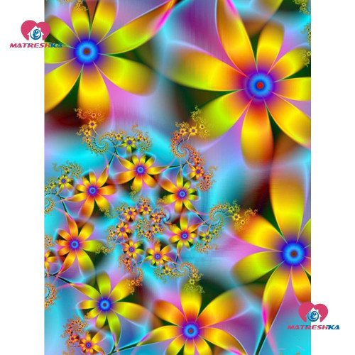 5D Diamond Painting Yellow Flower Design Kit