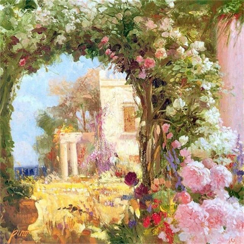 5D Diamond Painting Flower Arch Kit