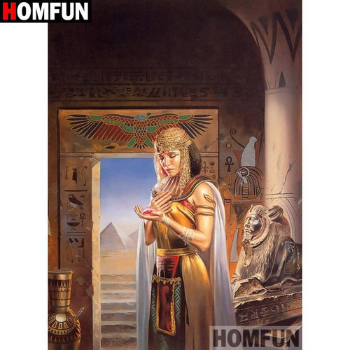 5D Diamond Painting Egyptian Woman Kit