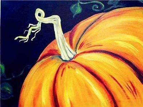 5D Diamond Painting Pumpkin Stem Kit