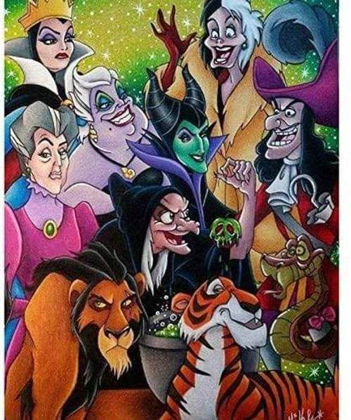 5D Diamond Painting Laughing Villains Kit