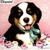 5D Diamond Painting Green Ribbon Puppy Kit