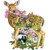 5D Diamond Painting Woodland Animals Collage Kit