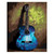 5D Diamond Painting Blue Guitar Kit
