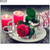 5D Diamond Painting Two Candles and a Red Rose Kit