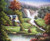 5D Diamond Painting Waterfalls by the House Kit