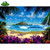 5D Diamond Painting Island Wave Kit