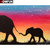 5D Diamond Painting Baby Elephant Silhouette Kit