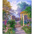 5D Diamond Painting Flowers by the Garden Gate Kit