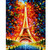 5D Diamond Painting Abstract Sky Eiffel Tower Kit