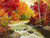 5D Diamond Painting Stream in Fall Kit