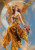 5D Diamond Painting Golden Yellow Dress Fairy Kit