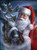 5D Diamond Painting Santa and a Reindeer Kit