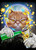 5D Diamond Painting Angry Astronaut Cat Kit