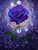 5D Diamond Painting Abstract Blue Rose Kit