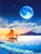 5D Diamond Painting Boat Blue Moon Kit