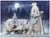 5D Diamond Painting Father Christmas Sled Kit