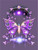 5D Diamond Painting Purple Butterfly Sun Kit