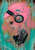 5D Diamond Painting Pink Hair Tattoo Girl Kit