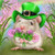 5D Diamond Painting Leprechaun Mouse with Flowers Kit