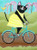 5D Diamond Painting Yellow Dress Cat on a Bike Kit