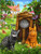 5D Diamond Painting Two Cats and Clock Kit