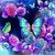 5D Diamond Painting Butterflies in the Roses Kit