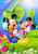 5D Diamond Painting Mickey and Minnie Sun Shade Kit