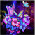 5D Diamond Painting Galaxy Hibiscus and Butterflies Kit