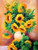 5D Diamond Painting Vase of Sunflowers Kit