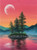 5D Diamond Painting Three Tree Island Kit