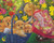 5D Diamond Painting Blue Basket Puppies and Little Girl Kit