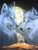 5D Diamond Painting Wolves on the Rock Kit