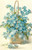 5D Diamond Painting Basket of Blue Little Flowers Kit