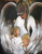 5D Diamond Painting Abstract Angel and Two Children Kit