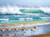 5D Diamond Painting Sandpipers on the Beach Kit