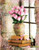 5D Diamond Painting Vase of Pink Roses Kit