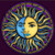 5D Diamond Painting Purple Sun & Moon Circle Kit