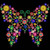 5D Diamond Painting Flower Butterfly Kit