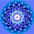 5D Diamond Painting Blue Flower Mandala Kit