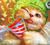 5D Diamond Painting Green Hat Party Cat Kit