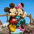 5D Diamond Painting Mickey and Minnie on a Bridge Kit