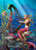 5D Diamond Painting Mermaid Harp Kit