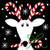 5D Diamond Painting Candy Cane Reindeer Kit