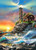 5D Diamond Painting Lighthouse by the Sea kit