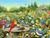 5D Diamond Painting Birds in the Wild Flowers Kit