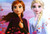 5D Diamond Painting Elsa and Anna in the Leaves Kit